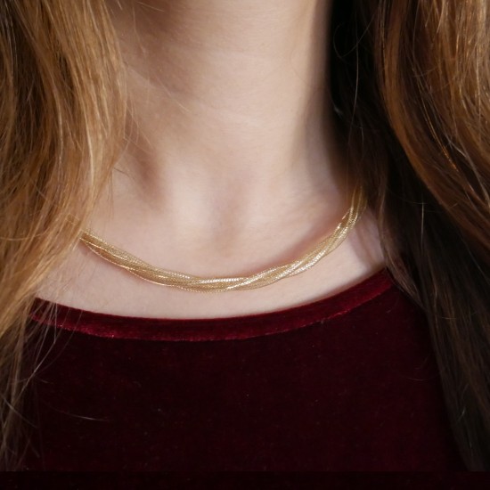Alberona - 18k Goldhalskette Alberona - 18k Goldhalskette