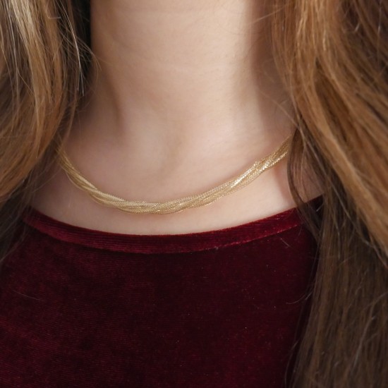 Alberona - 18k Goldhalskette Alberona - 18k Goldhalskette