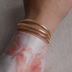 Altezza Tripla - 14k Goldarmband