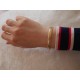 Altezza Ampia - 18k Goldarmband