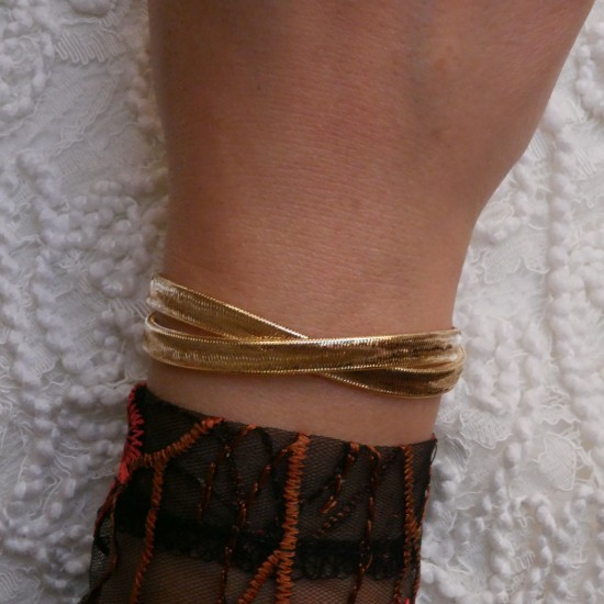 Altezza Doppia - 14k Goldarmband