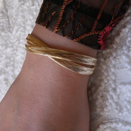 Altezza Doppia - 14k Goldarmband