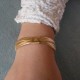Altezza Doppia - 18k Goldarmband