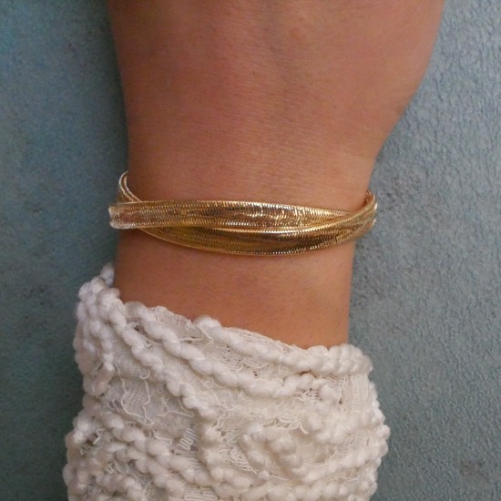 Altezza Doppia - 18k Goldarmband