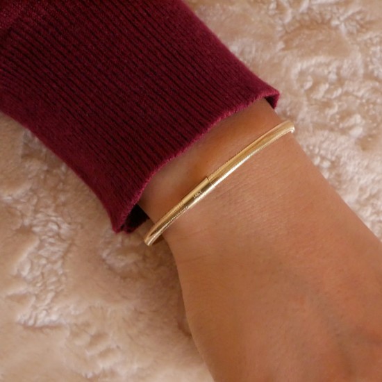 Altezza Fine - 14k Goldarmband