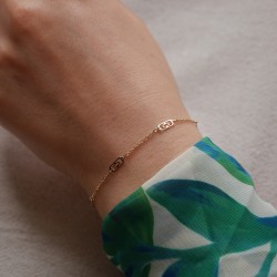 Anzi - 18k Goldarmband