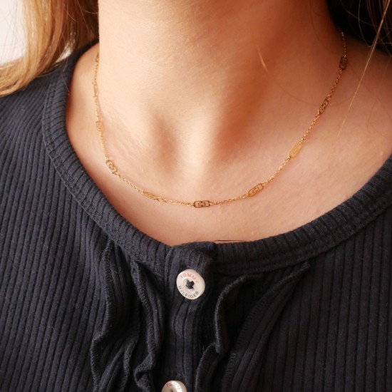 Anzi - 18k Goldhalskette