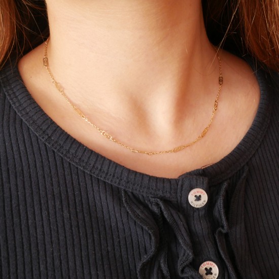 Anzi - 18k Goldhalskette