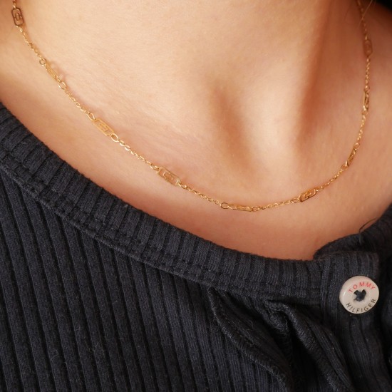 Anzi - 18k Goldhalskette