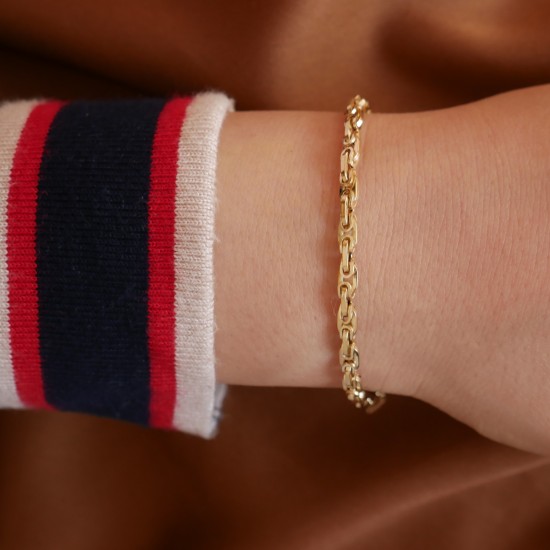 Arezzo - 18k Goldarmband