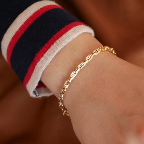 Arezzo - 18k Goldarmband