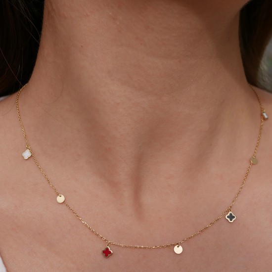 Atina - 18k Goldhalskette