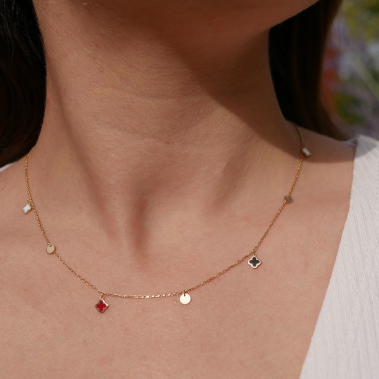 Atina - 18k Goldhalskette