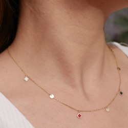 Atina - 18k Goldhalskette