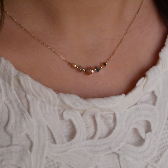 Avetrana Duo - 18k Goldhalskette