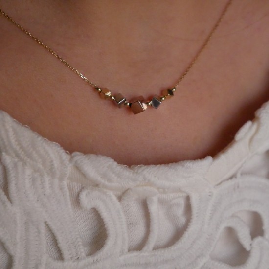Avetrana Duo - 18k Goldhalskette