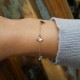 Caspoli - 18k Goldarmband