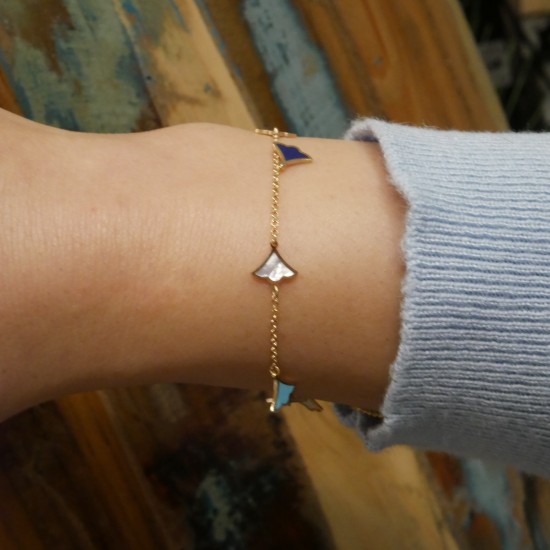 Caspoli - 18k Goldarmband