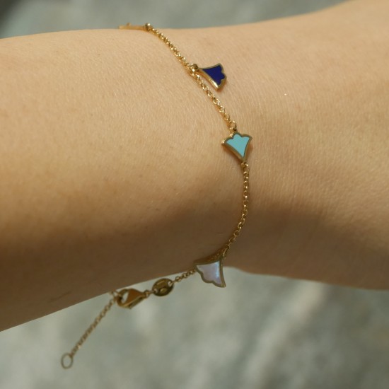 Caspoli - 18k Goldarmband