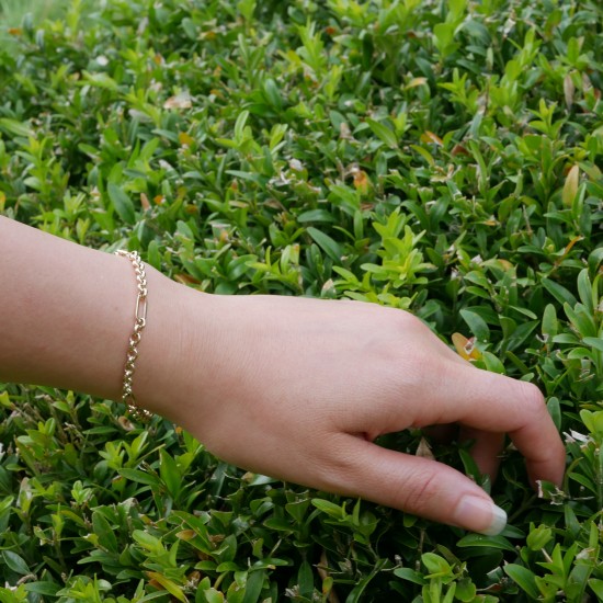 Collegare - 14k Goldarmband