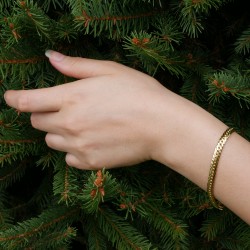 Corona - 18k Goldarmband