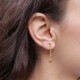 Damore - 14k Goldohrringe