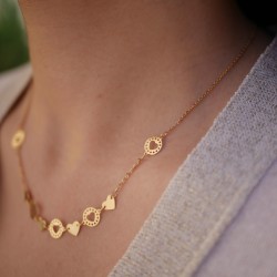 Damore - 14k Goldhalskette