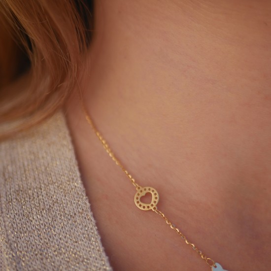Damore - 14k Goldhalskette