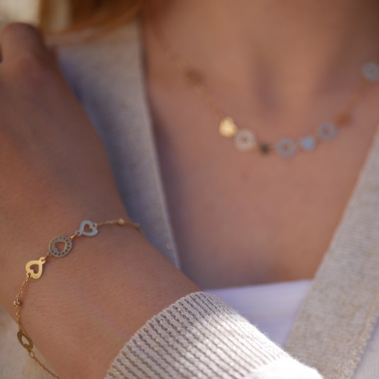 Damore - 14k Goldarmband