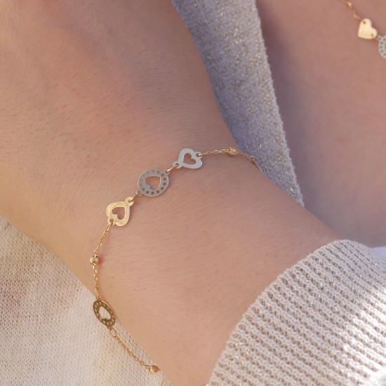 Damore - 14k Goldarmband
