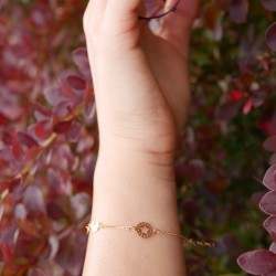 Diluna - 14k Goldarmband