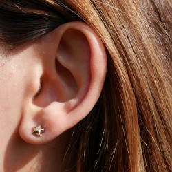 Diluna Stella - 14k Goldohrringe
