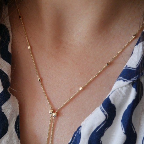 Falerone - 14k Goldhalskette