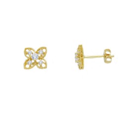 Ferla -18k Goldohrringe
