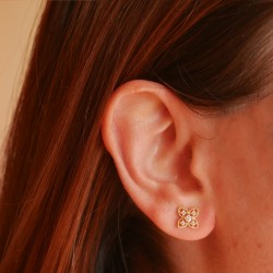 Ferla -18k Goldohrringe