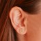 Ferla Duo -18k Goldohrringe
