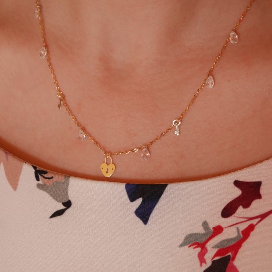 Laterza -18k Goldhalskette