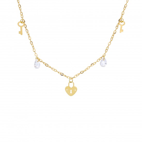 Laterza -18k Goldhalskette