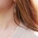 Legame - 14k Goldohrringe