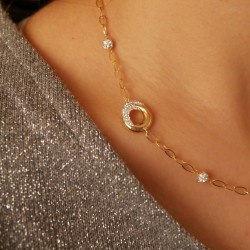 Lizzano - 18k Goldhalskette