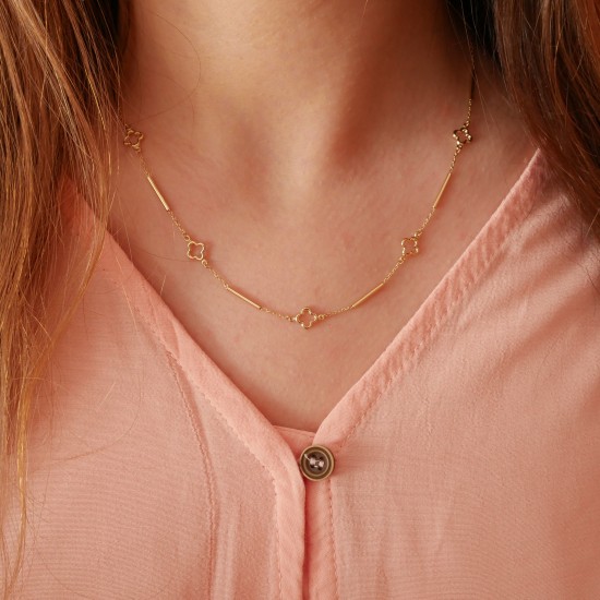 Lucana - 18k Goldhalskette