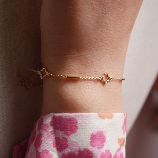 Lucana - 18k Goldarmband