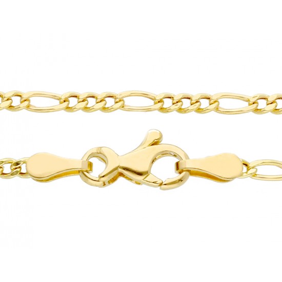 Figaro - 14k Goldhalskette Figaro - 14k Goldhalskette