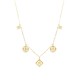 Piovere - 18k Goldhalskette