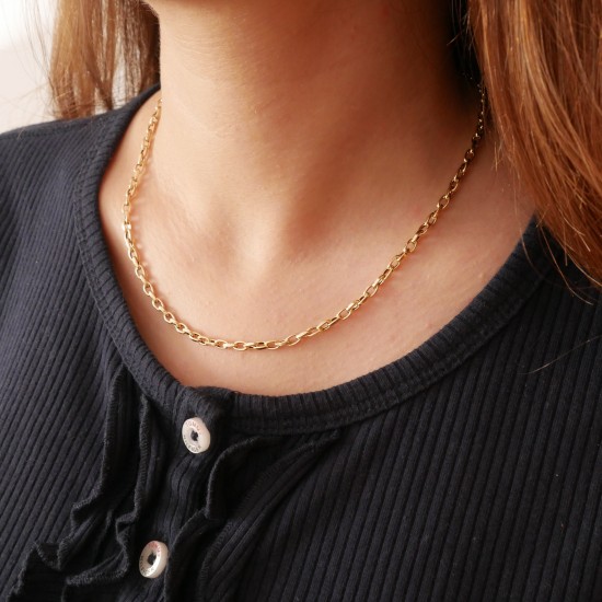 Minesa - 18k Goldhalskette