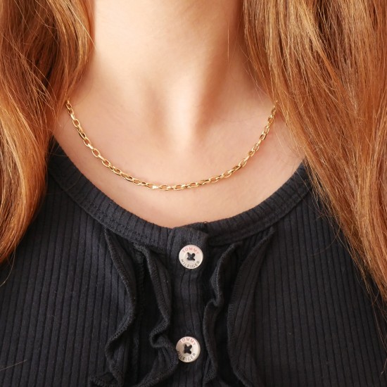 Minesa - 18k Goldhalskette