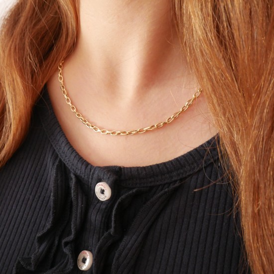 Minesa - 18k Goldhalskette