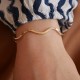 Norcia - 14k Goldarmband