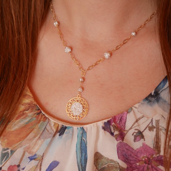 Padula -18k Goldhalskette