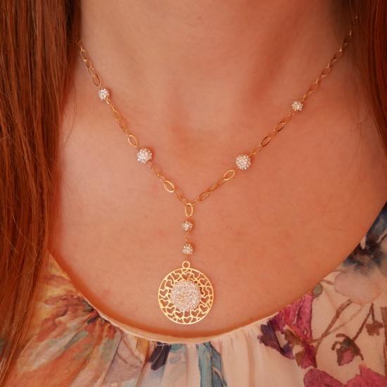 Padula -18k Goldhalskette